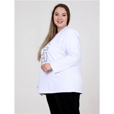 Свитшот "Слайд" белый