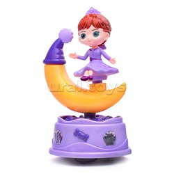 Интерактивная игрушка "Девочка на месяце" в коробке