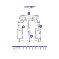 Шорты PLAYTODAY, 1121716