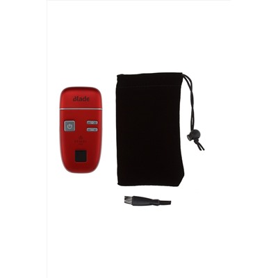 Dewal Шейвер для проработки контуров и бороды / Blade Red 03-417, красный KRISTALLER, 1127112