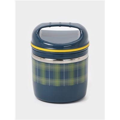 Ланч бокс TAKE IT EASY «Аланхе», 780 мл, сохраняет тепло 3 ч, нержавеющая сталь, синий