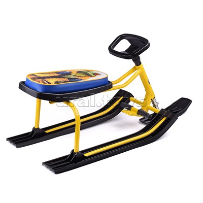 Игрушка Снегокат детский 206 "Teens"с высокой рамой (Лягушонок)