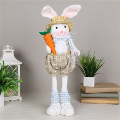 Декоративное украшение Кролик на телескопических ножках 34/55 см / GH-19/2 /уп 20/60/