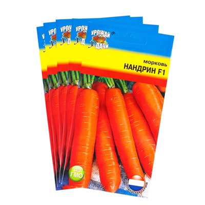 Набор семян Морковь "Нандрин" , 5 шт.