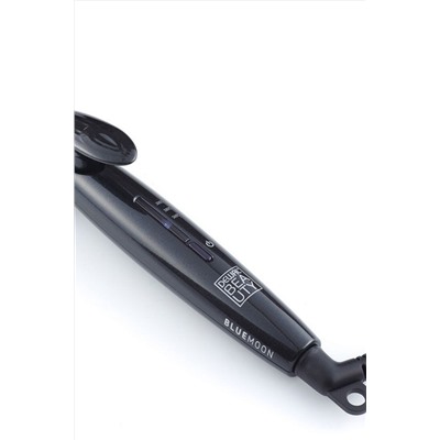 Dewal Beauty Плойка для волос / Blue Moon HI3009, 25 Вт, 9 мм, чёрный KRISTALLER, 1108493