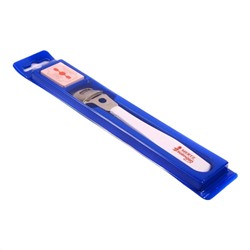 Mertz Скребок для педикюра 498 с комплектом лезвий (10 шт.), 15 см 258