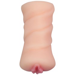 Телесный мастурбатор-вагина X-Basic Pocket Pussy без вибрации