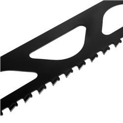 Полотно по газобетону для сабельной пилы ТУНДРА, сталь 65Mn, зубцы YG8, 305×50×1.5 мм