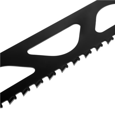 Полотно по газобетону для сабельной пилы ТУНДРА, сталь 65Mn, зубцы YG8, 305×50×1.5 мм