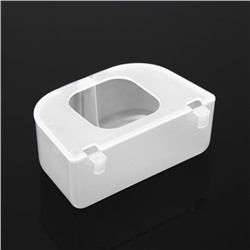 Кормушка для птиц внутренняя матовая 12.7×8×5 см