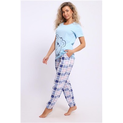 Костюм женский 51154 (Голубой)