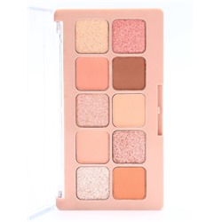 Палетка теней для век, 10 цветов