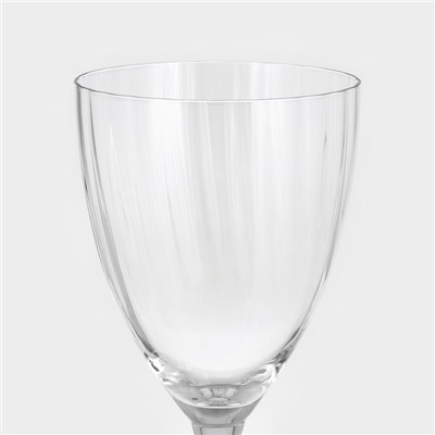 Набор бокалов для вина из хрустального стекла Bohemia Crystal «Кейт», 250 мл, 6 шт.