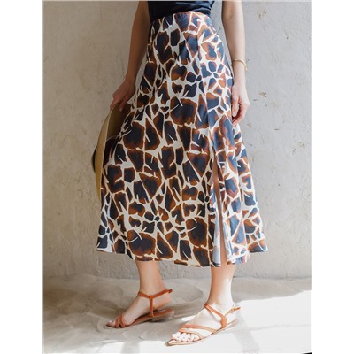 Юбка из вискозы с лиоцеллом