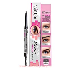 Alvin D`or Механический Карандаш для бровей Intense Brow Duo Pencil + Brush тон 04 Blonde 0,18г Р-9