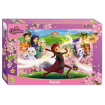 Пазлы 360 "Царевны. Таинственная гостья" (Той-Лэнд)
