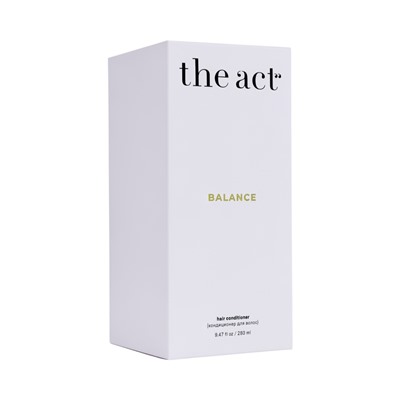 Кондиционер для волос The Act увлажняющий, очищающий, 280 мл