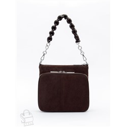 Сумка женская кожаная 2378YF d.coffee Polina&Eiterou