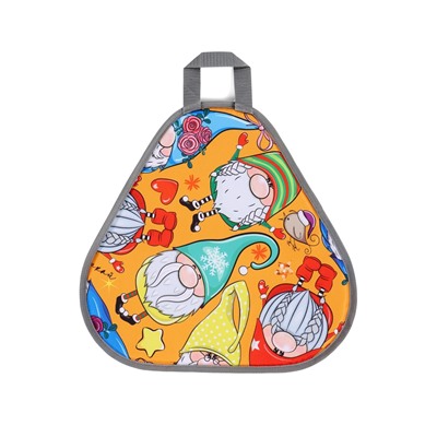 Ледянка мягкая Gnome, треугольная, d=41 см, толщина 1.2 см, рисунок МИКС