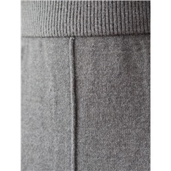 Юбка А-силуэта из пряжи с кашемиром