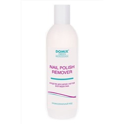 Domix Green Professional Средство для снятия всех видов лака с ацетоном / Nail Polish Remover with Acetone, 500 мл KRISTALLER, 1106074