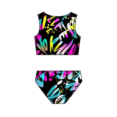 Купальный костюм трикотажный для девочек