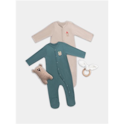 КОМБИНЕЗОН НАТЕЛЬНЫЙ ДЕТСКИЙ (2ШТ.) 14005-2