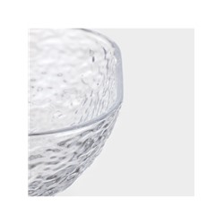 Фруктовница, 20.4×14 см, на ножке, стекло, прозрачная