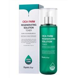FARMSTAY - ТОНЕР ДЛЯ ЛИЦА С ЭКСТРАКТОМ ЦЕНТЕЛЛЫ CICA FARM REGENERATING SOLUTION TONER, 200 МЛ.