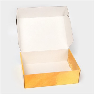 Складная коробка подарочная «Восхитительного Нового года», 30.5×22×9.5 см