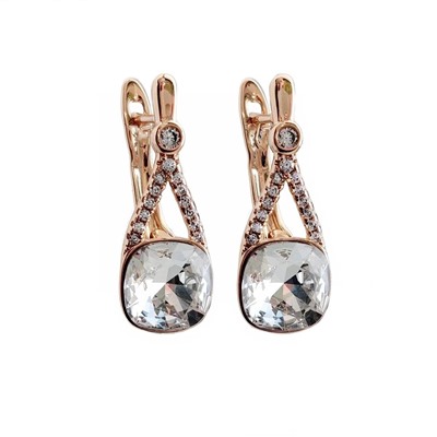 Серьги с кристаллами Swarovski