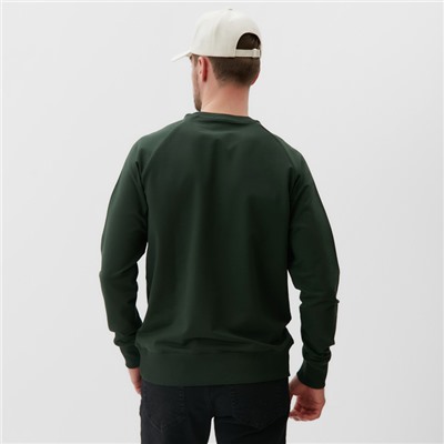 Толстовка мужская MIST Men's collection, размер 54, зелёная