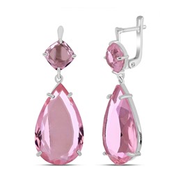 Серьги из серебра морганит, Мистика