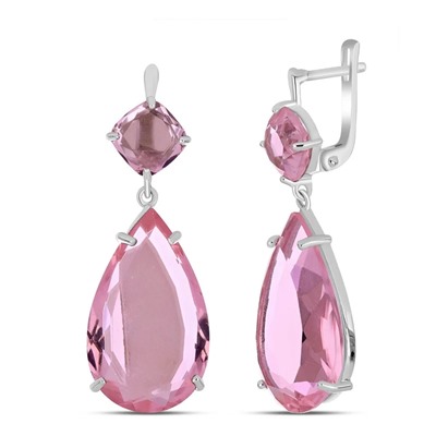 Серьги из серебра морганит, Мистика