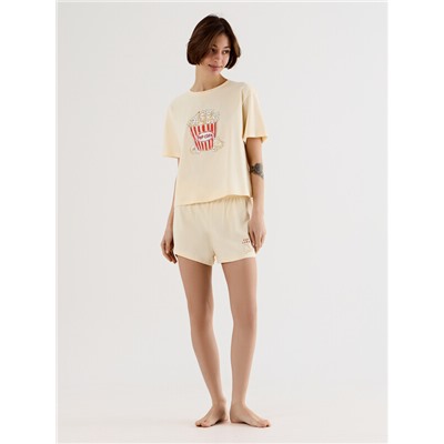 КОМПЛЕКТ ЖЕНСКИЙ (ФУТБОЛКА, ШОРТЫ) 592536