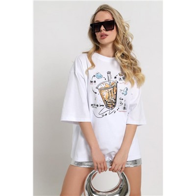 Футболка Астрид (Белый)