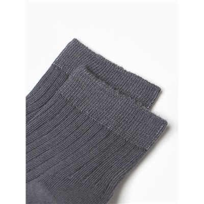 Носки детские Крошка Я BASIC LINE, набор 10 пар, 10-12 см, темно-серый