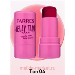 Farres Румяна желе в стике Jelly Tint тон 04 малиновый 2109