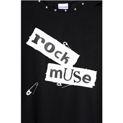 Фуфайка трикотажная для девочек (футболка) PLAYTODAY, 1240051