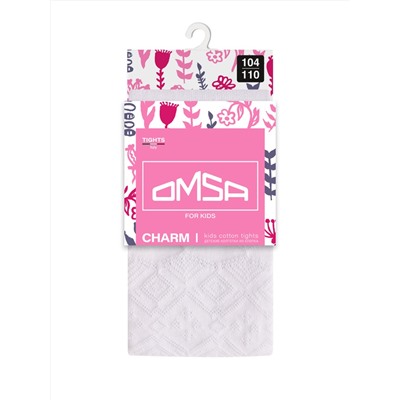 Omsa Колготки OMSA kids Collant  12A12-3 с жаккардовым рисунком
