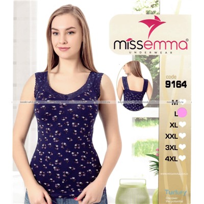 Майки женские Miss Emma Турция Кружево Цветочки код 9151 (код 9164, 1983, 9216)