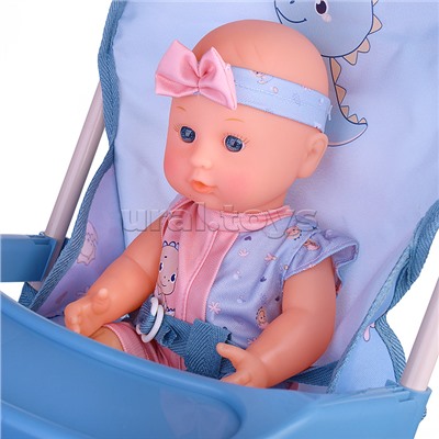 Пупс с аксессуарами 85801 "Лизонька" с аксессуарами (14 предметов) в коробке