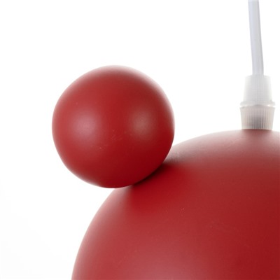 Светильник BayerLux «Барни» Е27 40 Вт красный 20×20×20-120 см