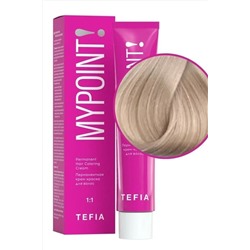 TEFIA Mypoint 10.87 Перманентная крем-краска для волос / Экстра светлый блондин коричнево-фиолетовый, 60 мл KRISTALLER, 1108663