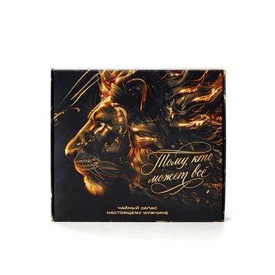 Чай подарочный «Тому кто может всё», 20 г + 12 п