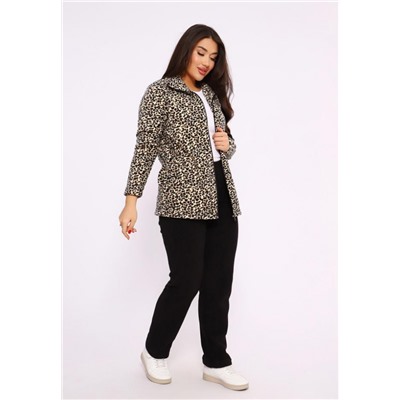 628 Костюм флис (Леопард)
