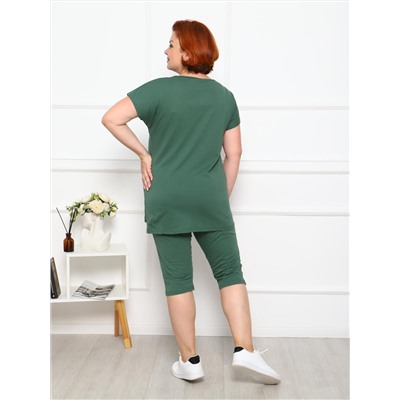 Керлинг - костюм зеленый