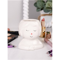 Подставка органайзер для косметики 9х7x10 см Загадочная девочка / WN11 /уп 100/ 717502