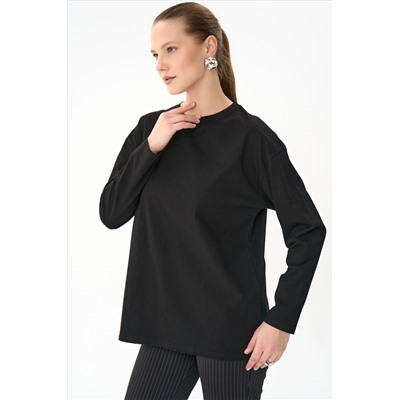 Лонгслив Эшли (чёрный)