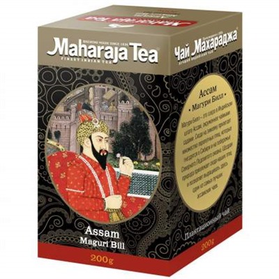 Maharaja Tea Assam Maguri Bill/ Чай Ассам Магури Бил 200г